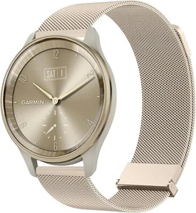 Metal Strap for Garmin Vivoactive 5/3, Vivomove 3 Strap/Vivomove HR Strap, 20mm - Picture 1 of 1