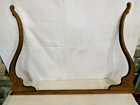 Antique ~Salvage ~ Oak Mirror Arms  40" wide                  #1785 Cover