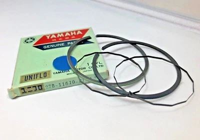 Juego de anillos de pistón Yamaha 1970 R5 1971 R5B 1972 R5C 3er O/S .75 mm 278-11610-31-00 Foto 1 de 4