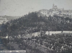 Florence Italy Postcard Early 1900s Rare Certosa Panorama Betelle  - Picture 1 of 5
