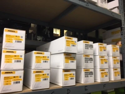 Mirka Abranet Hook & Loop 70mm x 420m Mesh Sanding Strips 50 x P80 - P400 OFFER