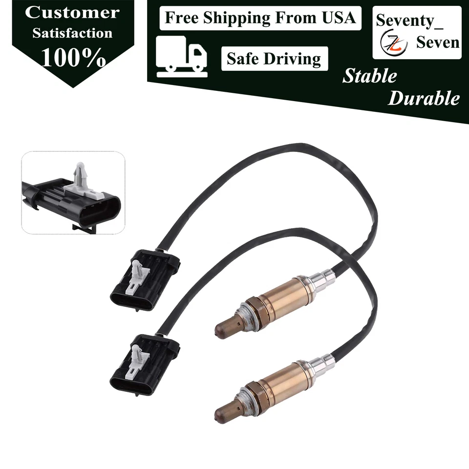 Kit de sensor de oxígeno O2 aguas arriba 2 piezas para Chevrolet C1500 C2500 K1500 K2500 Foto 1 de 4