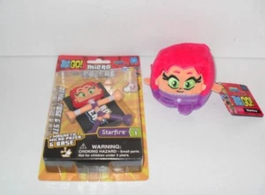 DC TEEN TITANS GO! KAWAii CUBES MICRO POSERS SERIES 1 STARFIRE & 2" PLUSH  - Picture 1 of 1