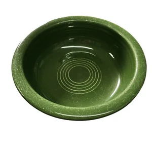 Fiesta Bowl 5.5" Cereal Soup Original Dark Green HLC Homer Laughlin 1950s - Picture 1 of 4
