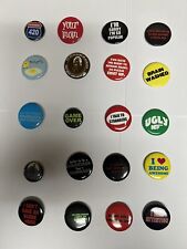 Hot Topic Pin Button Bundle - 20 Pins - 2008 - (Set 3).