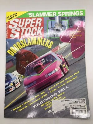 Super Stock & Drag Illustrated Magazine January 1992 doorslammers Mopar dakota - Imagem 1 de 4