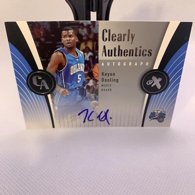 2006-07 Fleer EX Clearly Authentics Auto Keyon Dooling #CAA-KD Auto - Image 1 of 2