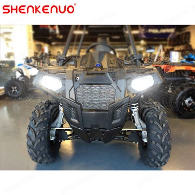 2x for Polaris Sportsman SP 850 570 2015-2018 6000K WHITE LED Headlight Bulbs - Image 1 of 4