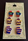 Trena&#39;s Trinkets Buttons Bird House Angels OR Colorful Mittens in Porcelain