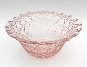 VINTAGE HSG ZĄBKOWICE SYLWESTER DROST ROSALINE GLASS BOWL WEAVED BASKET 7.5” - Photo 1/10