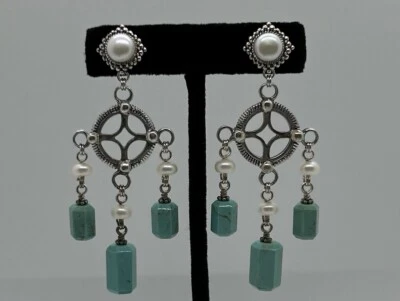 Pendientes Stephen Dweck de plata de ley Foto 1 de 4