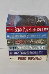Lot of 7 Belva Plain Blessings Looking Back Promises The Carousel  Secrecy *READ - Picture 1 of 4