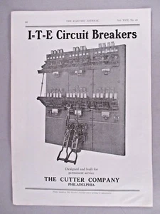 I-T-E Leitungsschutzschalter PRINT AD - 1920 ~~ The Cutter Company - Bild 1 von 1