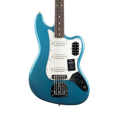 Used Fender Vintera II '60s Bass VI Rosewood - Lake Placid Blue - Image 1 of 4