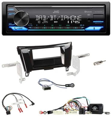 JVC Bluetooth DAB USB Lenkrad Autoradio für Nissan X-Trail 2014-2017 32 Pin - Bild 1 von 4