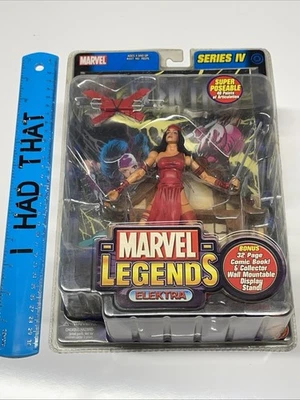 Figura de acción ELEKTRA Marvel Legends Serie IV 4 Toy Biz 2003 NUEVO SELLADO Foto 1 de 4