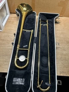 Vintage 1980s (I Think based On Research) King 606 Trombone w/ Hard Case - Imagen 1 de 16