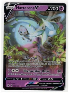 Pokemon Crown Zenith 065/159 Hatterene V - Imagen 1 de 1