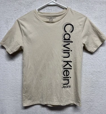 Camisa Jeans Calvin Klein Niños Beige Pequeña Foto 1 de 4