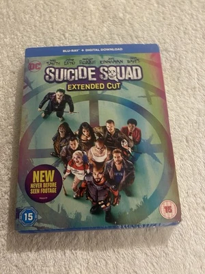 Suicide Squad (Blu-ray 2016) Plus Slip Cover New Sealed - Image 1 of 3
