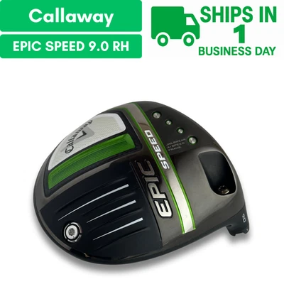 Callaway EPIC SPEED 9 gradi solo testa driver RH senza copricapo USATO SPEDIZIONE VELOCE - Immagine 1 di 4
