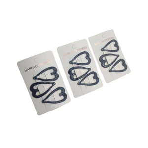 Classic Black Hair Clips Hair Accessories 3Pcs Hairpins - Picture 1 of 3