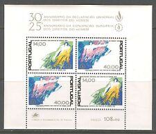 PORTUGAL 1978, EUROPEAN CONVENTION ON HUMAN RIGHTS, Scott 1409, MNH