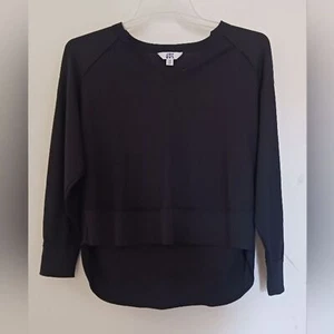 JoyLab Women's Black Long Sleeve Oversized Knit Top Size XS - Picture 1 of 8