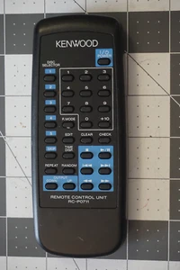 Mando a distancia Kenwood RC-P0711 para CD404 CD406 DPFR4030 DPFR6030 PROBADO - Imagen 1 de 2
