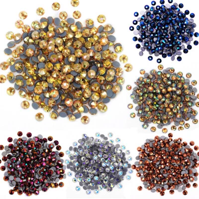 2088 XIRIUS Hotfix New Colors Strass Rhinestones Flat Back Glass Stones Iron On - Image 1 of 4