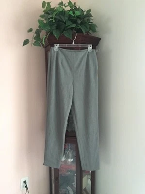 Pantalón de vestir informal gris Real Clothes cremallera lateral para mujer talla 6 poliéster Foto 1 de 4