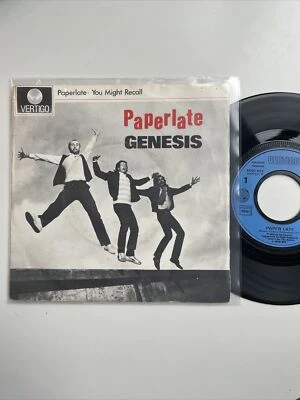 French SP GENESIS - Paper late - VERTIGO 6000831 - 1982 - Photo 1/3