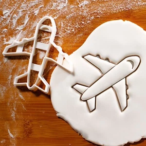 Airplane cookie cutter - Holiday Travel, aeroplane, honeymoon trip, traveller - Picture 1 of 4