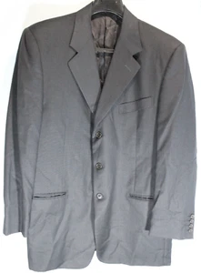 Men's Barney's New York Redaelli Black Blazer 44 Regular - Picture 1 of 8