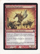 Magic MTG: Foil: Mirrodin Besieged: Kuldotha Ringleader