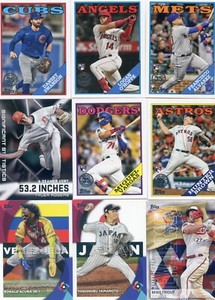 2023 Topps Series 2 PICK YOUR CARD for BASE INSERT Set 1988, WBC, ALL-STAR+