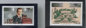 ITALIEN 1995 NH 2038-39 Radio Marconi Joint mit VATIKAN DEUTSCHLAND SM - kostenloser Versand USA - Bild 1 von 1
