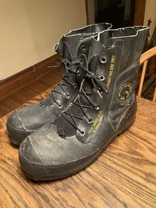 BATA US Militär extreme kalte Dampfsperre Mickey Maus Ventilstiefel 1985 14R - Bild 1 von 12