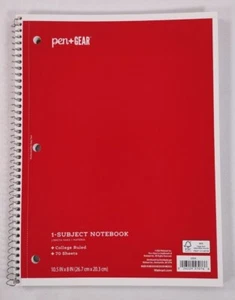 Cuaderno bolígrafo+engranaje, regla universitaria, 1 tema, COLORES - Imagen 1 de 3