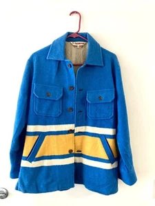 Vintage McGregor Wool Overcoat Jacket Small To Medium See Measurements - Picture 1 of 6