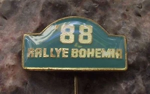 1988 Skoda Bohemia Rallye Rally Car Race Motorsport Czech Motor Racing Pin Badge - Picture 1 of 3