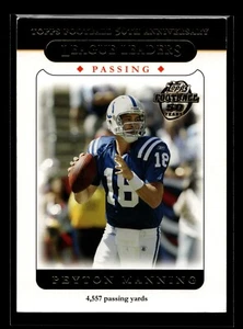 2005 Topps #318 Peyton Manning LL (P)(FTB) - Bild 1 von 2