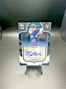 2023 Topps X J-Rod The Show Out Collection Bryce Miller RC J-Rod Blue Auto /44