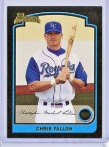 2003 Bowman Baseball #211 Chris Fallon Rookie RC - Kansas City Royals SHIPS FREE