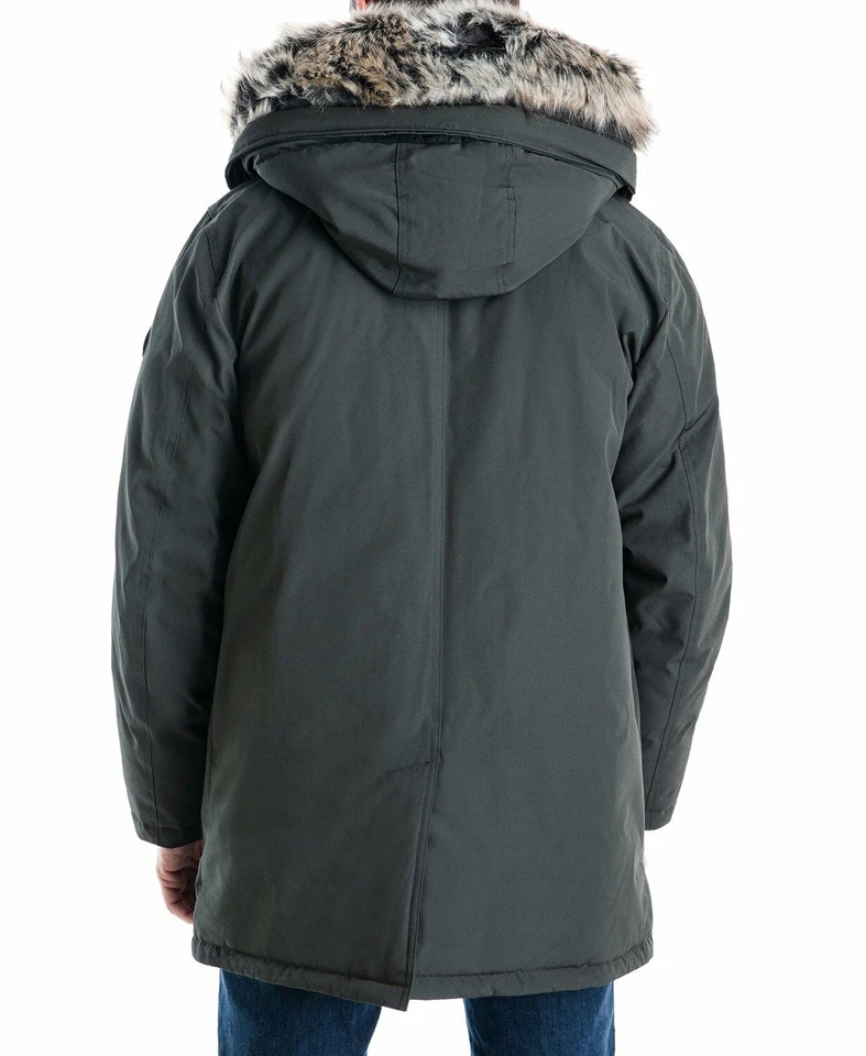 Michael Kors Men's Heavyweight Hooded Snorkel Parka Coat with Bib - Image 1 of 1