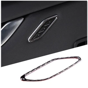 Carbon Fiber Seat Memory Switch Frame Cover Trim For Maserati Ghibli 2014-22 - Imagen 1 de 14