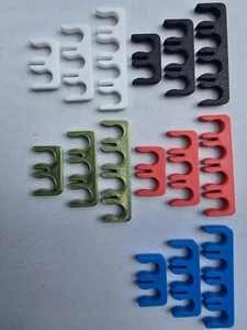Ignition Lead Wire Clip Ht Lead Holders Clamp clips tidy most colours 6 - 8mm - Picture 1 of 7