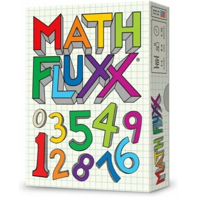 Math Fluxx | Board Game | Ages 8+ | 2-6 Players | 5-30 Minutes Playing Time - Image 1 of 2