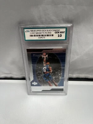 1999-00 Upper Deck Black Diamond #103 Corey Maggette Rookie Card  *See Pics* - Image 1 of 2
