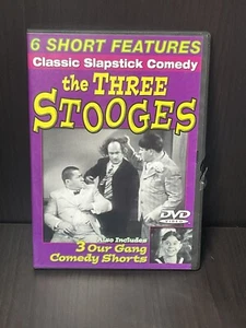 Classic Slapstick Comedy The Three Stooges 6 Short Features (DVD) Like NEW - Picture 1 of 3